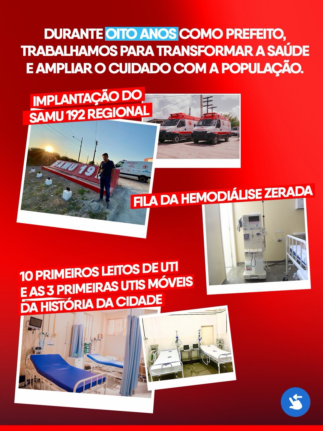 Material visual sobre saúde