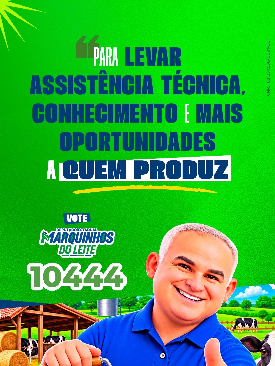 Assistência técnica para quem produz