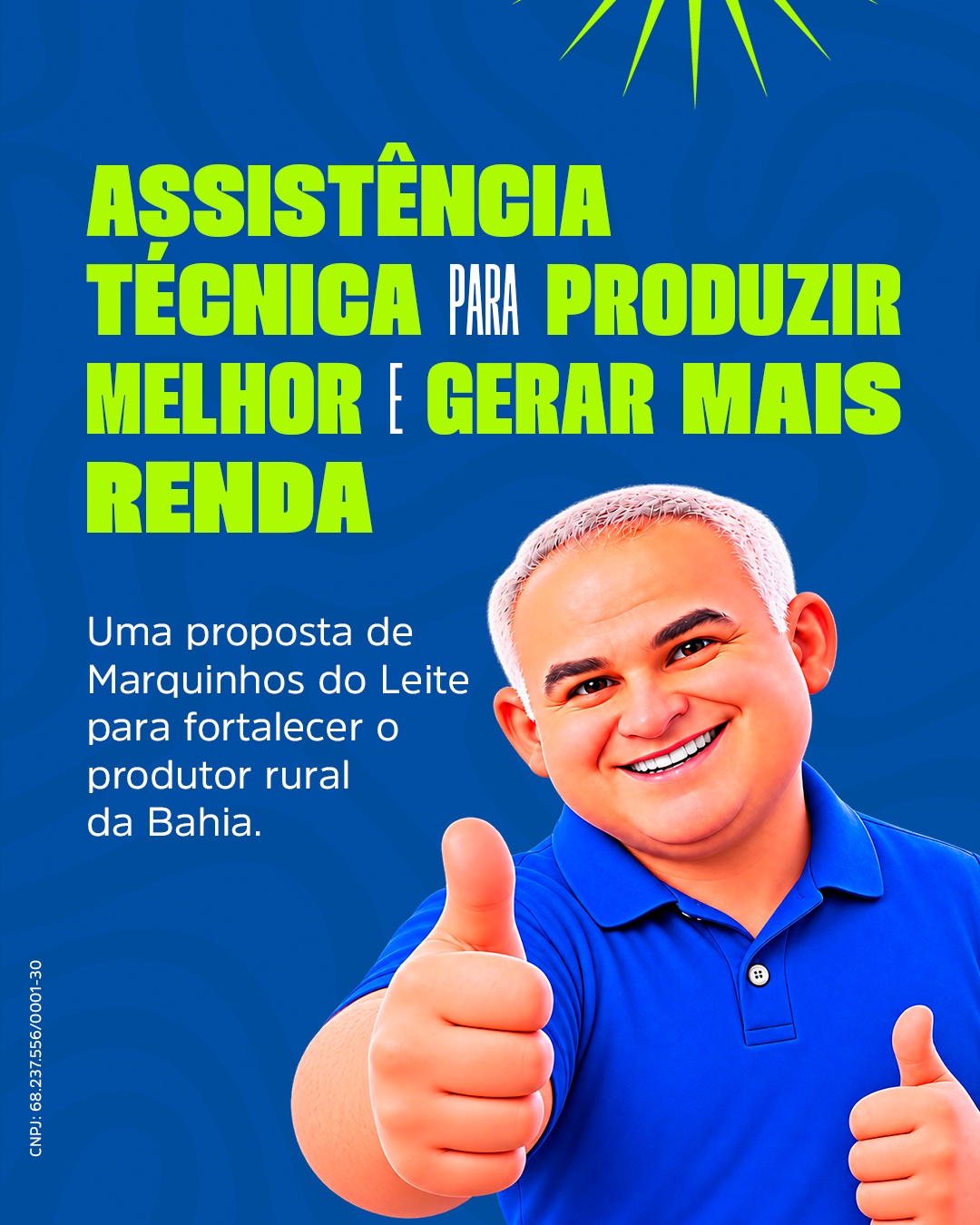 Assistência técnica para produzir melhor e gerar mais renda