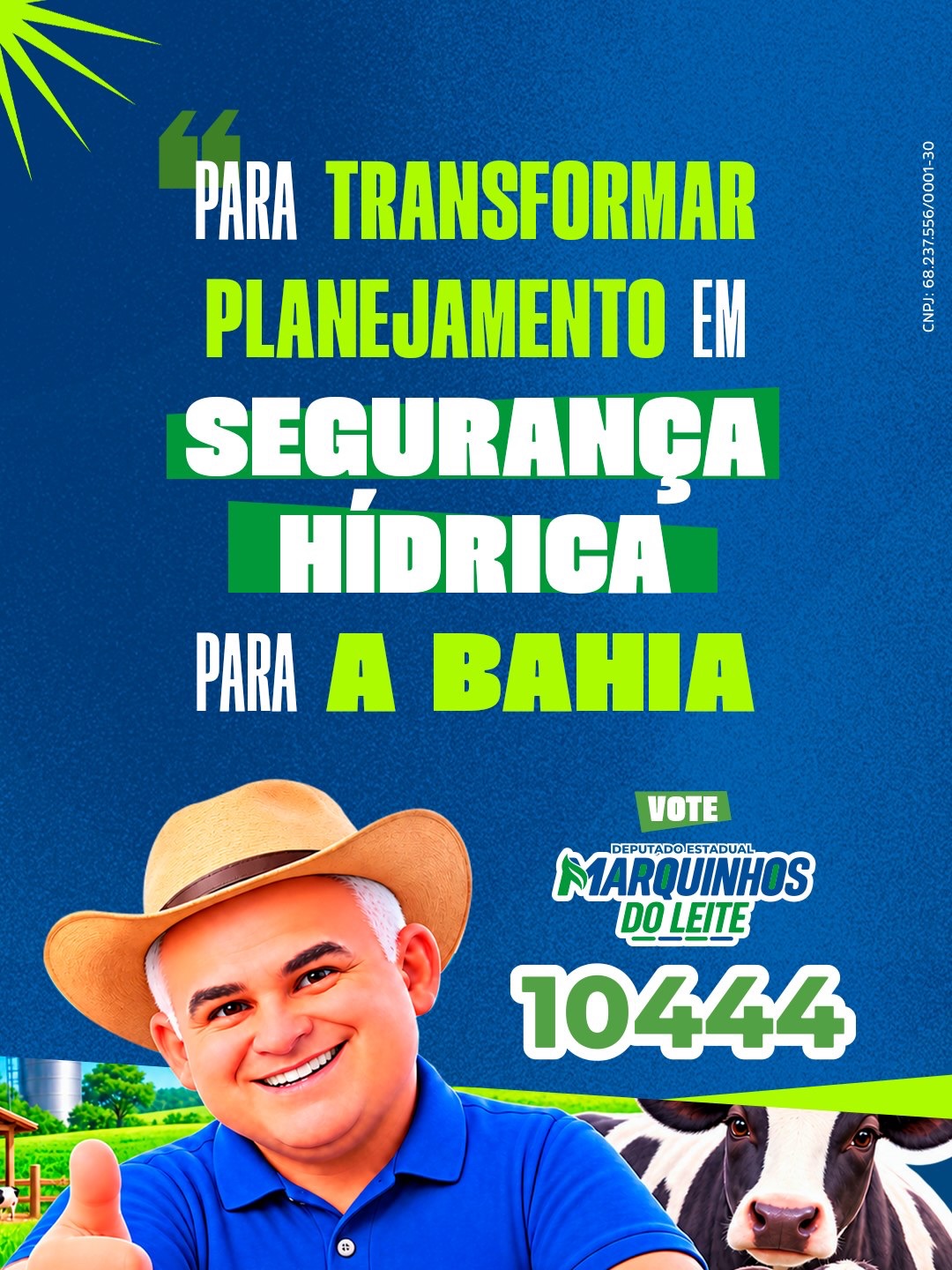 Segurança hídrica para a Bahia