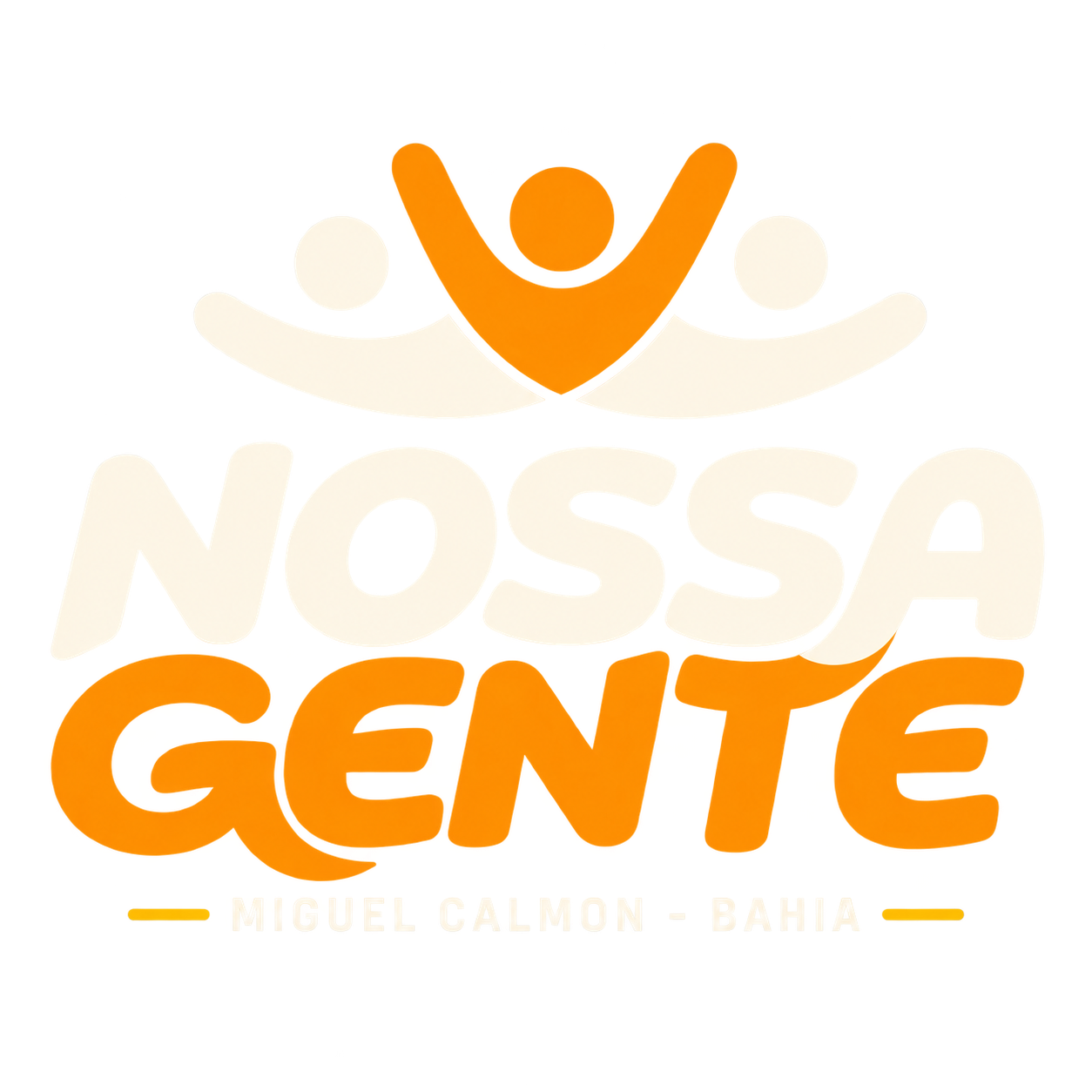 Logo Nossa Gente — laranja