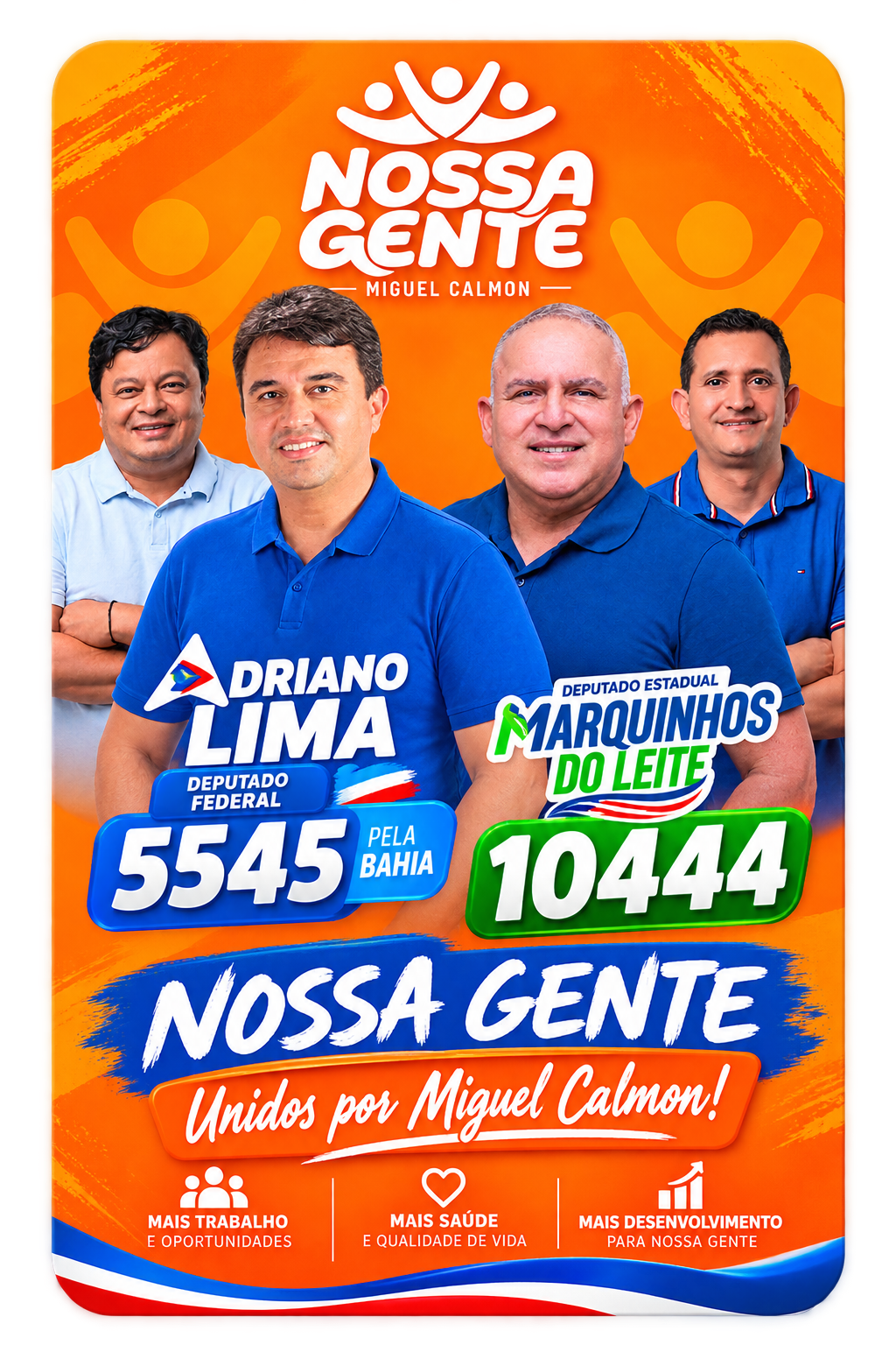 Santinho Nossa Gente — 5545 e 10444